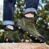 Botas de Senderismo para Hombre al por Mayor Otoño e Invierno, Zapatos de Senderismo para Pareja de Hombres y Mujeres, Zapatos para Hombre de Talla Grande, Zapatos Deportivos 4Shoes