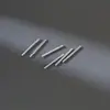 Jinhongyu Aretes de Plata de Ley 999 Pendientes Sencillos para Perforación de Oreja para Dormir Sin Quitarse Minis Pequeños Pendientes Venta al por Mayor