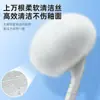 Cepillo para Bañera de Mango Largo y Cerdas Suaves Baojiajie, Cepillo para Limpieza de Baño, Cepillo para Inodoro, Sin Esquinas Muertas, Uso Doméstico