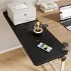 Placa de extensión de escritorio, uso en oficina, no requiere taladro, panel de mesa extensible, soporte de brazo plegable, bandeja para teclado