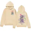 Sudadera con Capucha Estampada de Diseño Japonés Simple de Marca de Moda Simple y Versátil