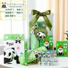 Kit de Papelaria Presente de Volta às Aulas para Alunos do Ensino Fundamental, Kit Presente Panda, Presente de Aniversário Infantil, Presentes para Compartilhamento em Toda a Turma