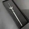Periféricos de Animación Perfect World Anillo Di Shi Hao Salvaje Eco Misma Arma Modelo de Metal Adorno Caja de Regalo