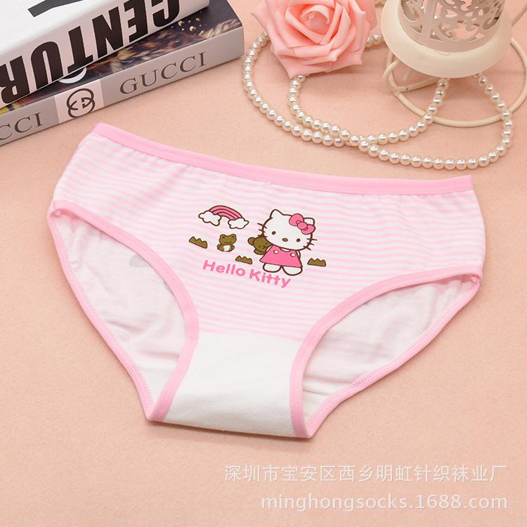 粉红色卡通内衣内裤