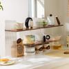Suporte de Copos de Madeira Maciça Suporte de Armazenamento de Copos Mesa Chá Café Caneca Copo de Água Aparador Rack de Exibição