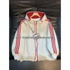 Sudadera con capucha a bloques de color y rayas estilo Retro Americano para Hombre y Mujer, Otoño/Invierno Estilo Universitario Holgada Casual Chaqueta Cárdigan para Pareja