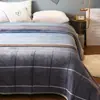 Manta de flanela coral, espessa e quente, adequada para outono e inverno, design de desenho animado, para crianças, individual, manta tipo xale para estudantes