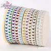 Cinta Jacquard de Corazón de 1.6 cm para Cajas de Regalo Hechas a Mano DIY, Ropa, Accesorios para el Cabello, Embalaje de Zapatos y Sombreros, Decoración de Cajas para Pasteles