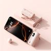 Carregador Portátil de Bolso Transfronteiriço 10000 mAh Power Bank Cápsula Energia Móvel Presente Capacidade Extra Grande com Cabo Dupla Ponta