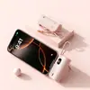 Batería Portátil Mini Power Bank de Bolsillo Transfronterizo con Cable Integrado y Soporte, Suministro de Energía Móvil de Gran Capacidad 5000Mah