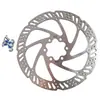 Pastilhas de Freio a Disco para Bicicleta de Montanha Rotor de Freio a Disco 160MM Pedal de Roda Livre Giratório Pastilhas de Freio Espaçamento do Furo Giratório 48MM Cassete 44mm