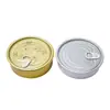 Lata Vazia de Porco Braiseado Vermelho D99*27Mm, Lata de Folha de Flandres para Molho de Porco, Frango, Carne Bovina, Lata de Embalagem de Alimentos, Lata Selada