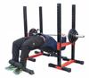 B equipamento multifuncional doméstico comercial split semi-frame squat rack bench barbell rack banco de peso barras paralelas