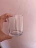 Copo de vela de vidro manchado de frasco de aromaterapia transfronteiriço de 200 ml com tampa Frasco de vela de cor 300 ml Castiçal frasco lateral reto