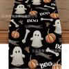 Amazon explosiones calabaza telaraña fantasma blanco Halloween camino de mesa decoración del hogar mesa de comedor restaurante directo de fábrica