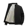 [M-8XL] 25 Jaqueta Nova de Primavera e Outono Plus Size Masculina Gola Casual Jaqueta de Pai Masculina Versátil para Todas as Ocasiões