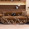 Novo Toalha de Sofá Retrô Francês Chenille Universal Quatro Estações Anti-Arranhões de Gato Almofada de Sofá de Alto Nível Capa de Sofá de Cobertura Total