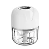 Moedor de Alho Pequeno para Novos Produtos Transfronteiriços 350ml Processador de Alho de Cozinha Moedor de Carne Moedor de Alho Elétrico Fabricante de Pasta de Alho