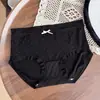 Roupa íntima feminina nova, estilosa e fresh de bolinhas: confortável, sem costura, com forro antibacteriano, projetado para prevenir assaduras e apresentando um design de cintura média, corte triângulo para mulheres