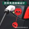 Aplicable a 23 nuevos modelos Tesla 3/Y/X, carga rápida, cubierta protectora de silicona impermeable con cubierta antipolvo.