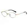 Exquisito Marco de Gafas Ultra Ligero Redondo Estrecho Pequeño para Mujer con Alto Nivel de Deseo Puro Sin Maquillaje Gafas Anti Luz Azul con Graduación Gafas para Miopía