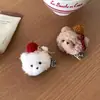 Pasador de Pelo de Oso de Peluche Marrón de Dibujos Animados, Alto Valor Estético, Diseño de Moda y Versátil, Estilo Ins, Femenino, Dulce y Lindo