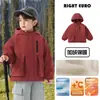 Chaqueta de invierno impermeable con forro polar para niños Youou, nuevo modelo 2026, ropa infantil, top de invierno para bebé y niño pequeño