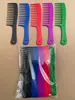 Pequeno Shampoo Pente de Dentes Largos para Meninas Dentes Largos Cabelo Grosso para Cabelo com Permanente Cabelo Pente para Cabelo com Brilho