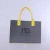 Bolsas de feltro personalizadas com diversos trabalhos manuais, bolsas tote de feltro como brindes corporativos, bolsas tote de grande capacidade com estampas integrais