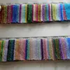 Tecido de Malha Brilhante com Fio Metálico 130g, Fio de Ilusão, Tecido com Fio Brilhante, Tecido de Malha Iridescente Tricotado para Moda e Figurinos de Palco
