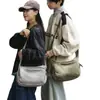2025 Bolso de Hombro Casual de Color Contrastante de Moda y Versátil Mochila para Hombre Bolso Cruzado para Mujer Gran Capacidad Diseño de Nicho Personalizado