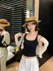 Versátil Halter de Commuter con Tirantes Dobles Huecos Cruzados en la Espalda Cuadrado Desmontable Coaster Ropa Interior y Exterior Tirante Belleza