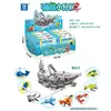 Compatível com Blocos de Montar de Partículas Pequenas Gashapon, Caixas Surpresa, Ovos Surpresa, Montagem Educacional Infantil, Máquina de Gashapon Popular, Mini