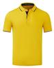 Polo de Manga Curta com Lapela para Golfe de Verão Roupas de Trabalho Camiseta Cultural Roupas para Grupo Corporativo Logotipo Personalizado Estampado e Bordado