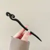 Nuevo Pasador de Madera Estilo Chino para Mujer, Pasador de Borla de Alto Nivel Estilo Antiguo, Pasador Versátil para Recogidos en la Parte Trasera de la Cabeza, Accesorio para el Cabello