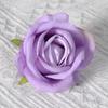 Simulación del Día de San Valentín, pequeña rosa de franela, cabeza de flor, ramillete rizado, pared de flores de boda, arreglo floral suelto, rosa floral