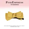 Pinza para el pelo retro para la parte trasera de la cabeza, linda, adecuada para quienes tienen poco pelo, pinza banana con forma de lazo, da un look sofisticado, peinado semi-recogido, pinza para el pelo con forma de corazón, accesorio para el pelo