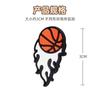 Al por mayor personalizado Transfronterizo Dibujos Animados Baloncesto Zuecos Hebillas de Zapato Flor de Zapato DIY Accesorios Hebilla Decorativa Desmontable Zapatos Croc