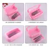 Caja de Desinfección para Manicure Transfronteriza, Caja Limpiadora de Herramientas para Pestañas, Caja de Almacenamiento para Limpieza y Remojo con Alcohol de Herramientas de Manicure al por Mayor