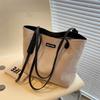 Bolsos para Mujer 2026 Otoño e Invierno Nuevo Estilo Bolso de Mano de Lona Bolso Tote de Gran Capacidad Bolso de Hombro para Viajes de Negocios Equipaje