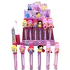 MLUNDO Coloración Fácil Hidratante Duradero Espejo Tinte Labial Lápiz Labial Agua Sedoso Tinte Brillo de Labios Esmalte Labial