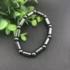 Fronteiriço Mais Vendido Moda Preto Ímã Joias Europeu e Americano Saúde Ímã Pulseira Pulseira Joias Barraca Fornecimento Mais Vendido
