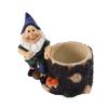 Suministro Transfronterizo de Cestas de Jardín de Elfos de 17 cm de Alto, Adornos de Gnomos, Regalos Decorativos de Cumpleaños, Artesanías de Resina