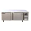 Mesa de Trabajo Refrigerada para Congelador, Mesa de Operación de Refrigerador, Gabinete Refrigerado para Olla Caliente Picante, Barra de Agua, Gabinete Vertical Comercial para Conservación de Frescos