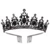 Joias de coroa de noiva europeias e americanas acessórios de casamento liga de zinco diamante acessórios de cabelo acessórios de bola joias transfronteiriças fornecimento de fábrica