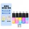 Ventas Directas de Fábrica Botellas Roller de Vidrio Grueso de Colores de 2 ml Botellas Roller Dispensadoras de Aceites Esenciales Cosméticos de 5 ml