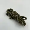 Cordão de Corda Trançada de Poliéster de 5 mm, Corda Trançada Colorida Feita à Mão, Cordão de Fechamento Paracord, Cordão para Chapéu