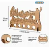 Ornamento de Mesa para Escultura e Corte em Madeira Mais Vendido na Amazon, Artesanato em Madeira Multi-Elemento, Clipe de Moeda, Mouse