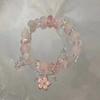 Pulsera de Borlas con Cuentas para Mujer, Mismo Estilo que la Novela, Diseño de Nicho, Alto Valor Estético, Única y No Repetitiva, Versátil, Pulsera de Amistad de Moda
