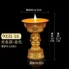 Suporte de Lâmpada de Manteiga Eletrônica Xizang Lâmpada LED Plug-in Recarregável Lâmpada de Buda Doméstica Lâmpada de Oferenda Oito Símbolos Auspiciosos Suporte de Vela para Lâmpada de Buda